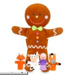 Gingerbread Man Hand Puppet Set  B00GTJK5QK